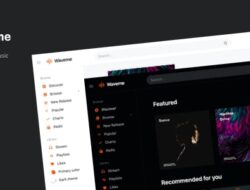 Buat Website Musik Seperti Spotify