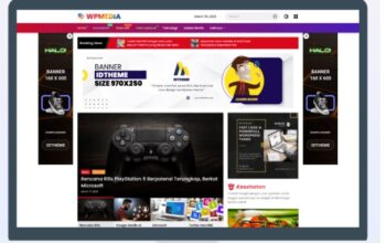 Pesan Website Berita Tema Wpmedia