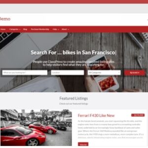 ClassiPress - The bestselling classifieds theme for WordPress 4.2.1